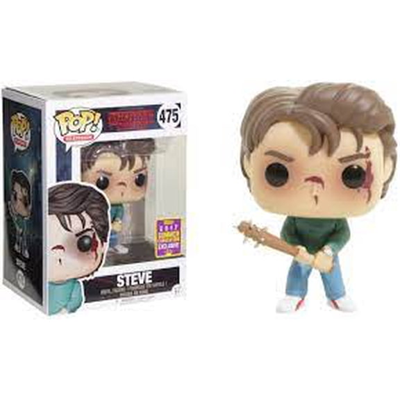 Funko POP! Television Stranger Things Steve with Bat Summer Convention Exclusive #475