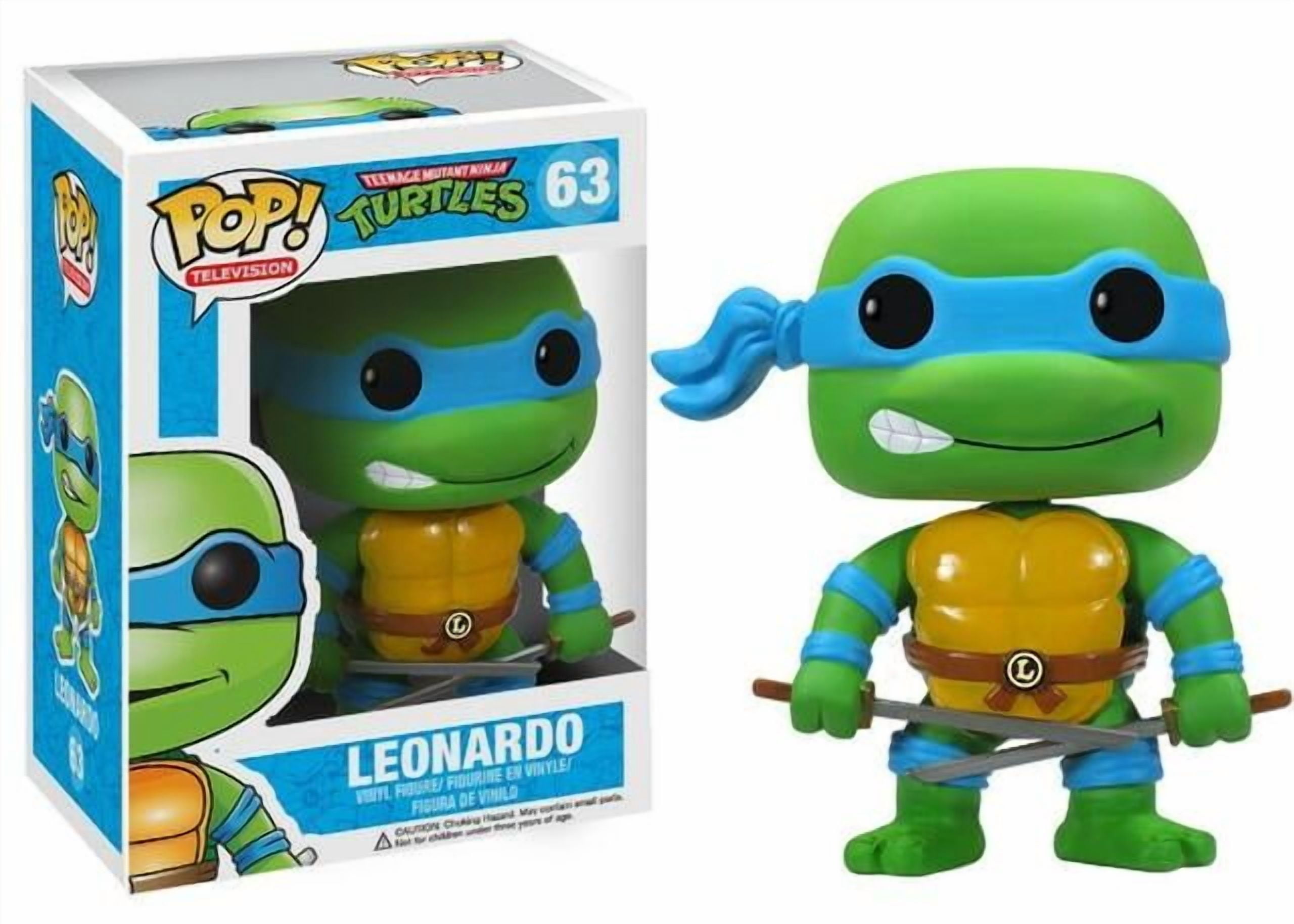 Funko Teenage Mutant Ninja Turtles POP! TV Leonardo Vinyl Figure #63