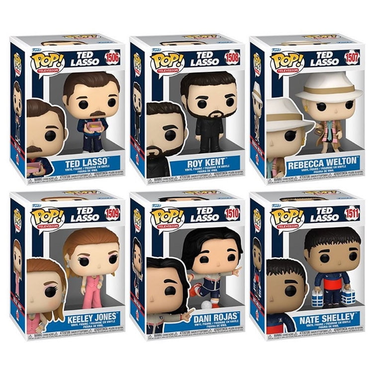 Funko POP! Television Ted Lasso S2 Vinyl Figures - SET OF 6 [Dani - Walmart.com