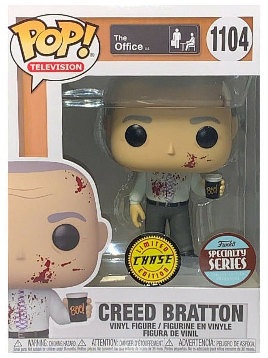 Funko POP! Television The Office CHASE Creed Bratton #1104 [Bloody] Specialty Series Exclusive - image 1 of 1