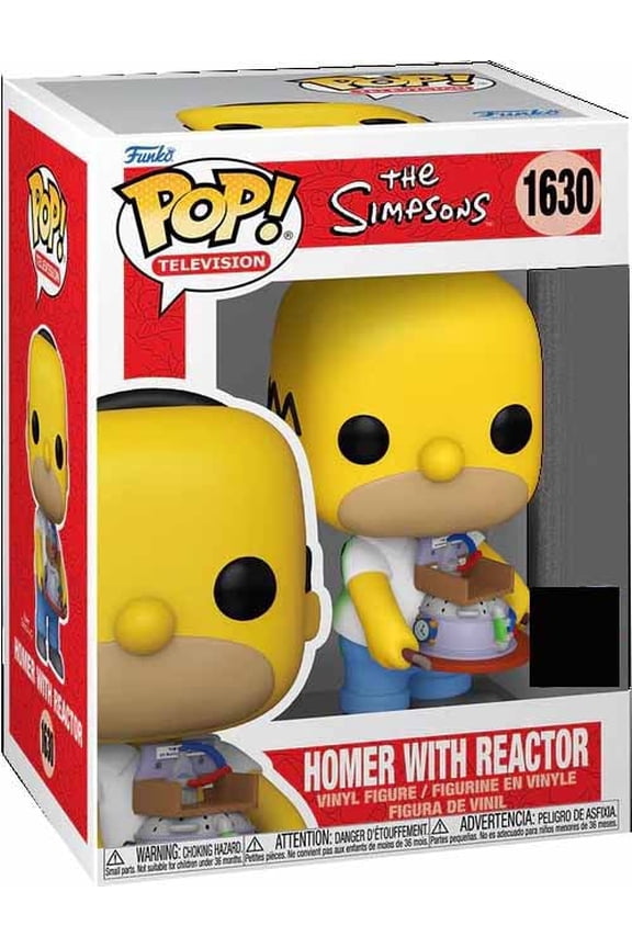Pop Television The Simpsons 3.75 Inch Action Figure Exclusive - Homer With Reactor #1630