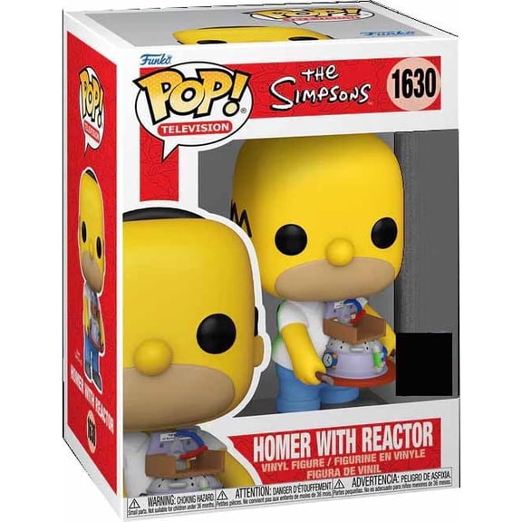 Pop Television The Simpsons 3.75 Inch Action Figure Exclusive - Homer With Reactor #1630