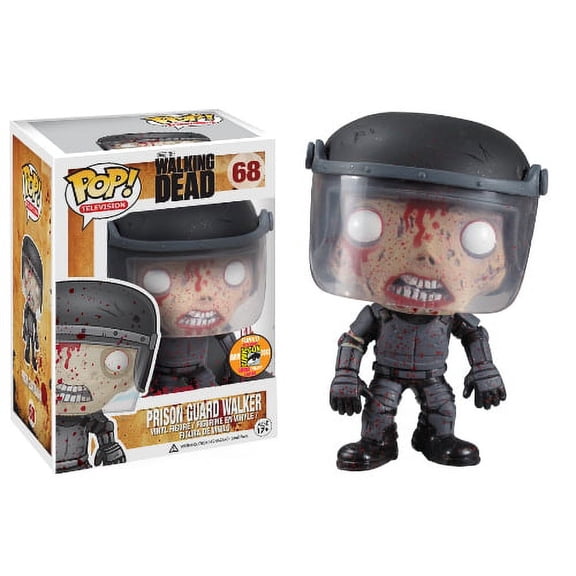 Funko POP! Television The Walking Dead Prison Guard Walker #68 [Bloody] LE 1008 Exclusive