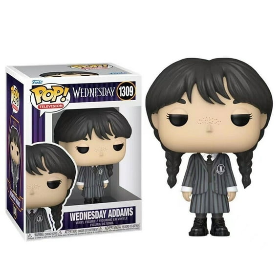 Funko POP! Television Wednesday Addams Vinyl Figure, 10"