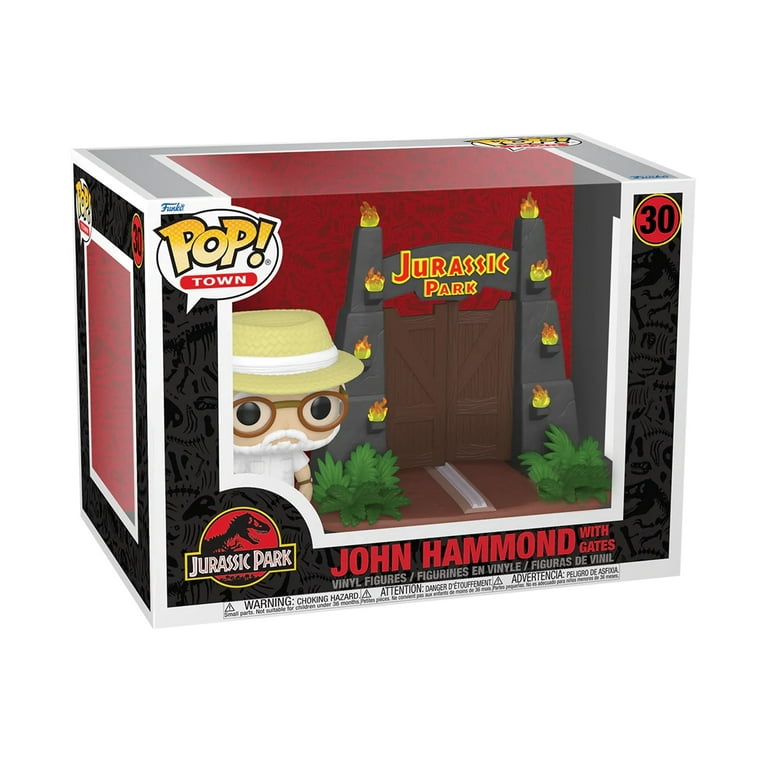 Funko POP! Town #30 Jurassic Park John Hammond with Gates