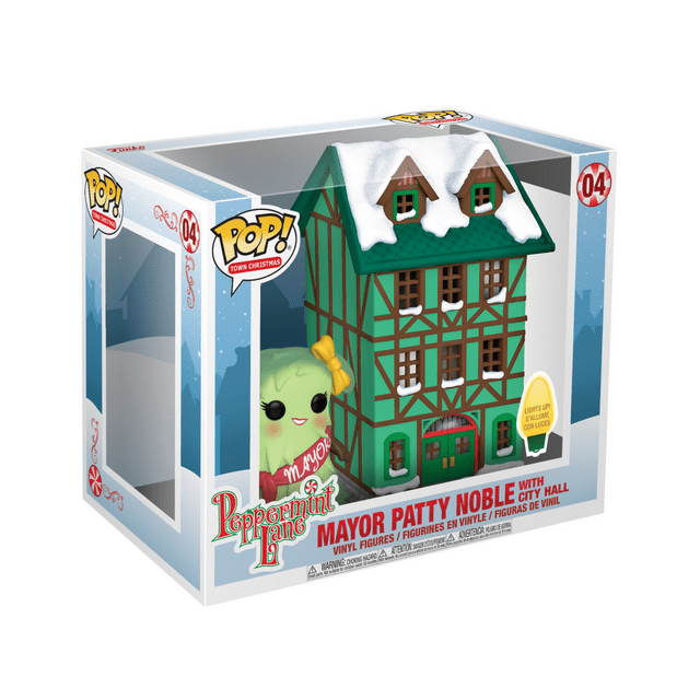 Funko POP! Town: Holiday - Town Hall w/ Mayor Patty Noble
