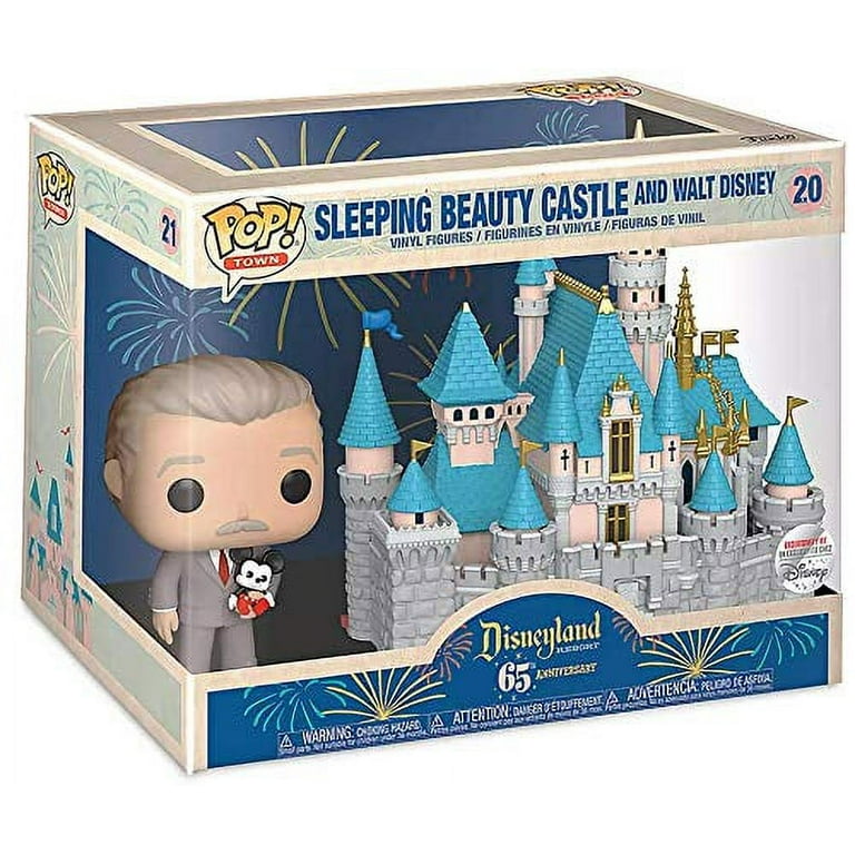 4-inch Funko POP! Town Sleeping Beauty Castle and Walt Disney