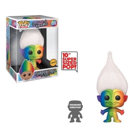 Funko POP! Trolls CHASE 10 Inch Rainbow Troll #09 [Rainbow Body]