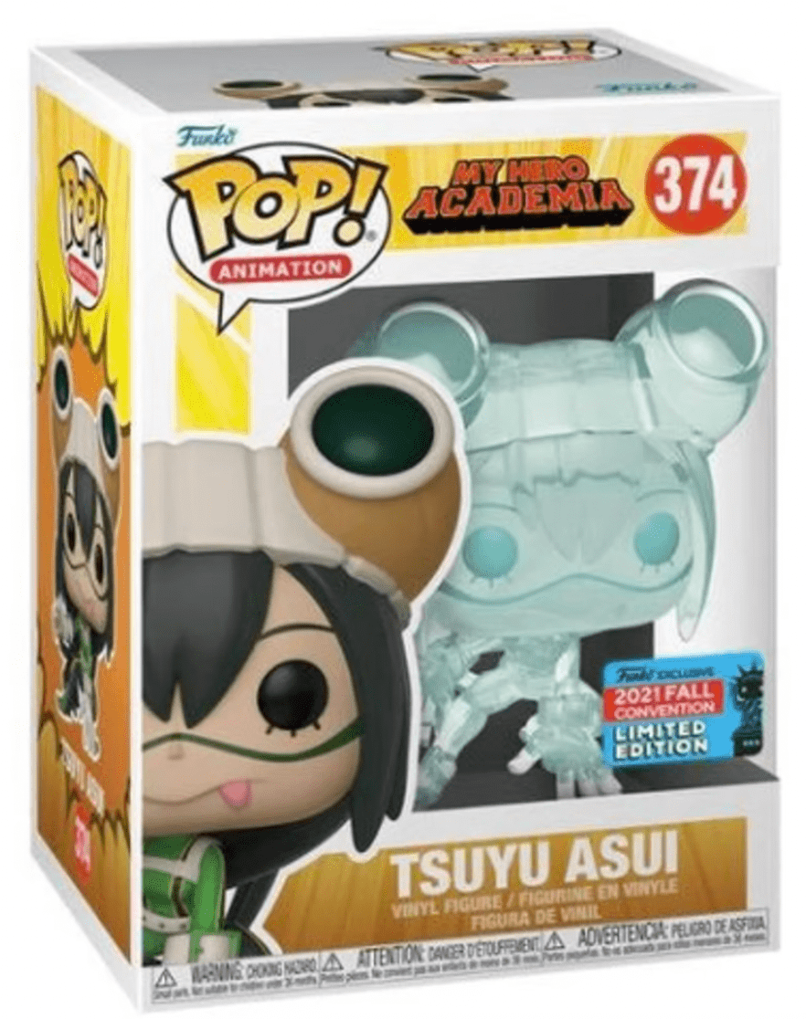 Funko POP! Tsuyu Asui (Translucent) My Hero Academia #374 [2021