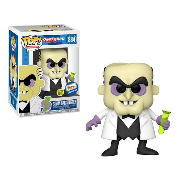 Funko Pop Simon Bar Sinister 884 Vinyl Figure Glows in the Dark
