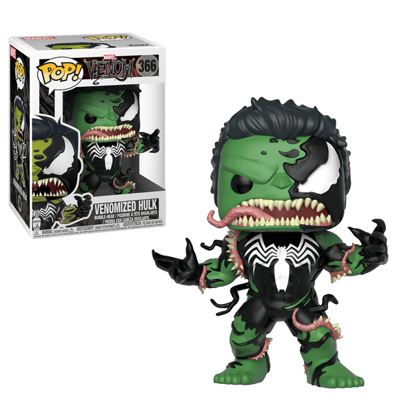 Funko POP Venomized Hulk Collectible Vinyl Figure, 3.75 Inches, Multicolor, 1 lb
