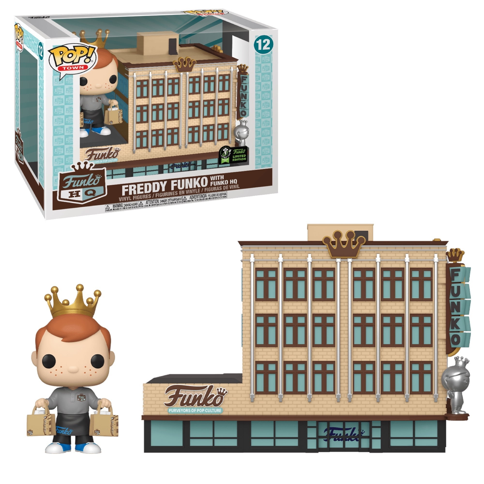 Funko POP Vinyl Figure | Freddy Funko with Funko Headquarters
