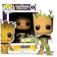 thumbnail image 1 of Funko POP! Vinyl Marvel Guardians of the Galaxy Groot Glow In The Dark Exclusive, 1 of 2