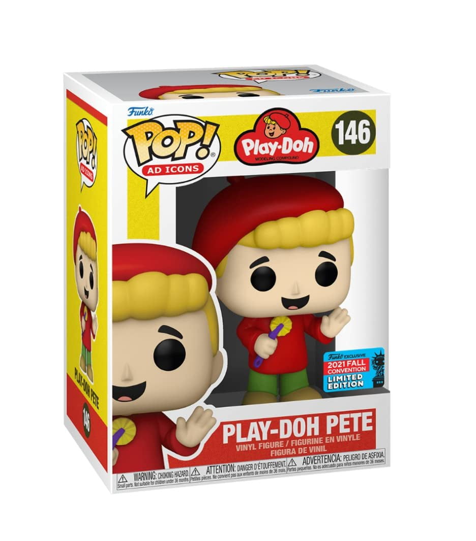 Funko Pop! Ad Icons: Play-Doh - Play-Doh Pete with Tool 2021 Fall
