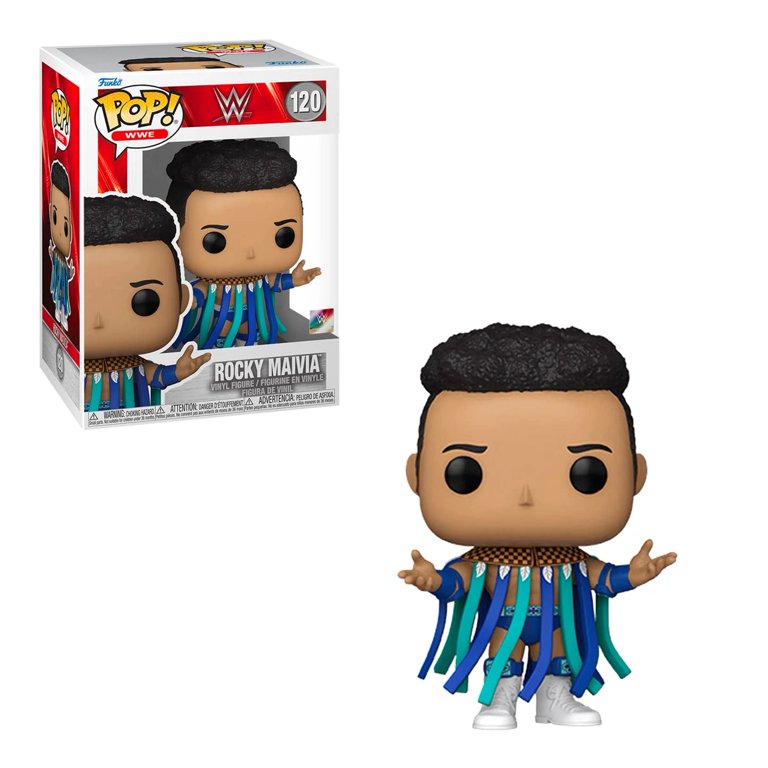 Funko POP! - WWE - Rocky Maivia - Metallic - [Exclusive] Vinyl Figure