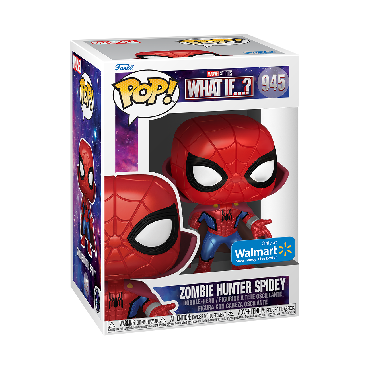 Funko POP! What If…? Spider-Man Zombie Hunter Spidey Pop Vinyl Collectible Toy Figure  - EXCLUSIVE - image 1 of 5
