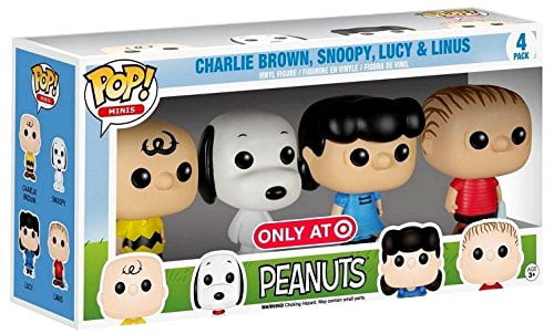 Funko POP! PEANUTS ミニフィギュア 4体 Funko Peanuts Funko POP! Minis Peanuts Exclusive Vinyl Figure 4