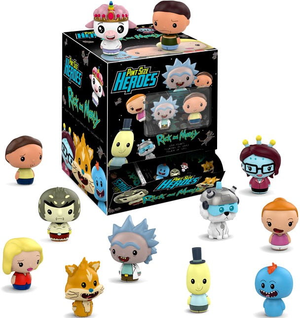 【アメリカ輸入未使用】 Funko pop Rick and Morty 4個 Funko-Pint-Size-Heroes-Rick-