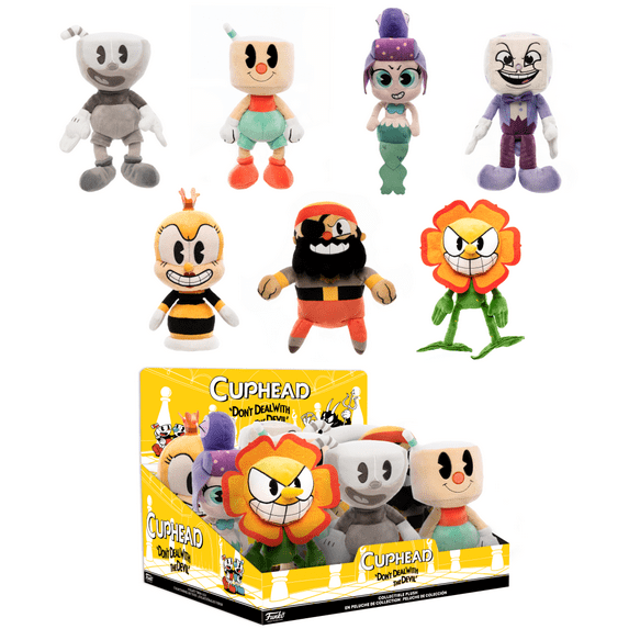 Funko Plush: Cuphead S2 - Cagney Carnantion