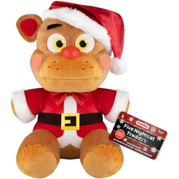 Funko Plush: FNAF Five Nights at Freddy's - Santa Freddy Mega 16in (GameStop Exclusive)