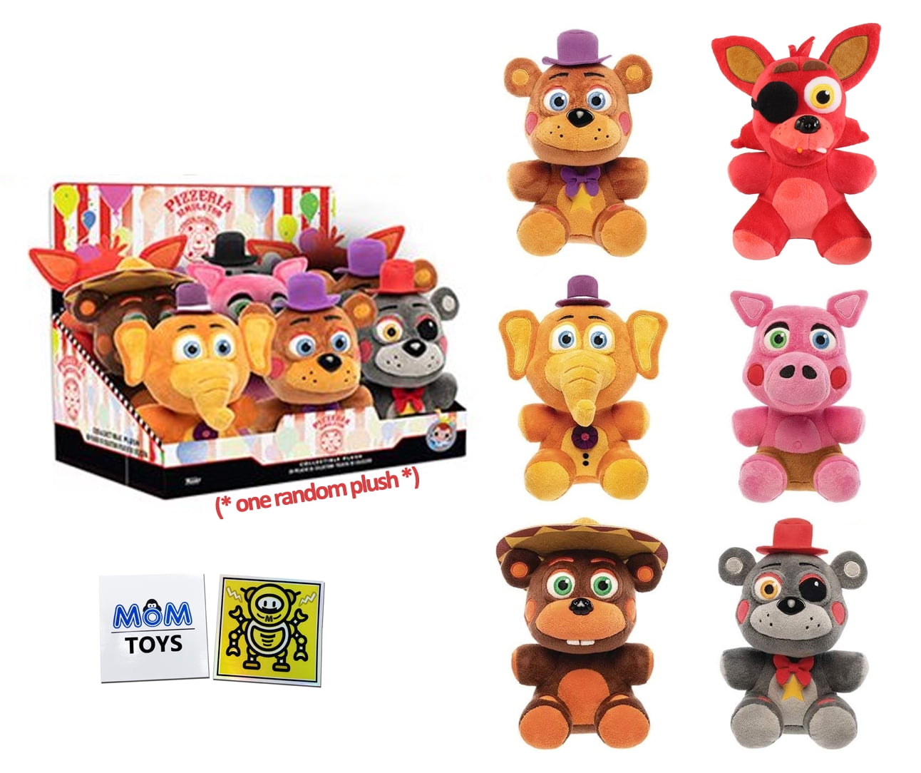 Five Nights at Freddy's Plushie Pizza Stimulator FNAF Plush Toy Stuffed  Doll Toy