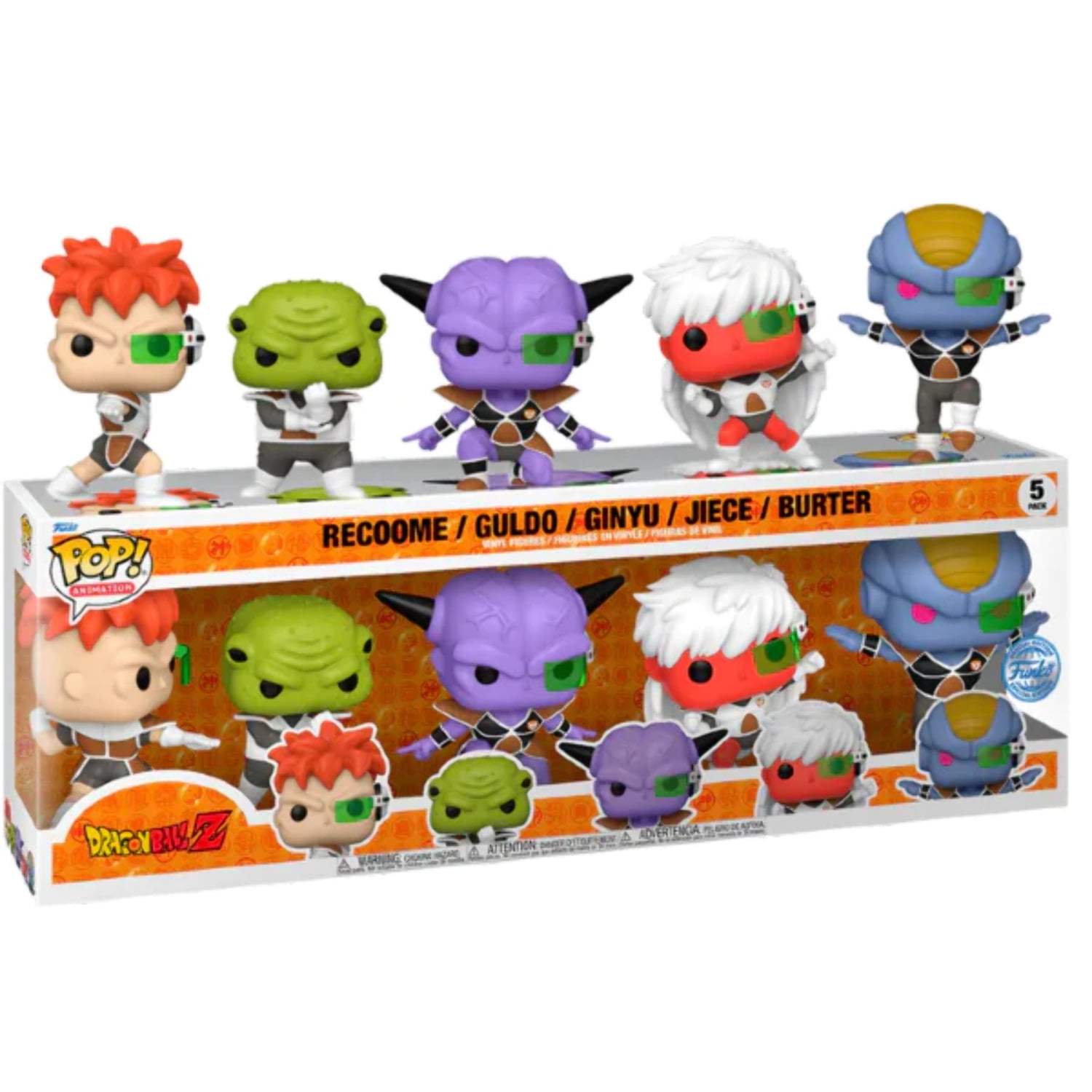 funko pop 5点 Funko PoP! Animation Dragon Ball Z Recoome / Guldo / Ginyu