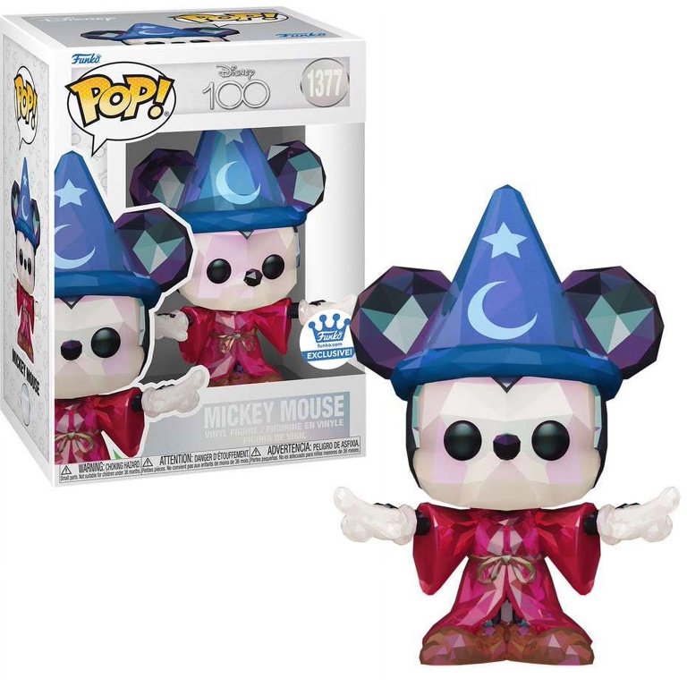 値下げ　Funko Disney 100周年 ソーサラーズ・ミッキー Funko PoP! Disney 100 Mickey Mouse #1377 (Funko Special