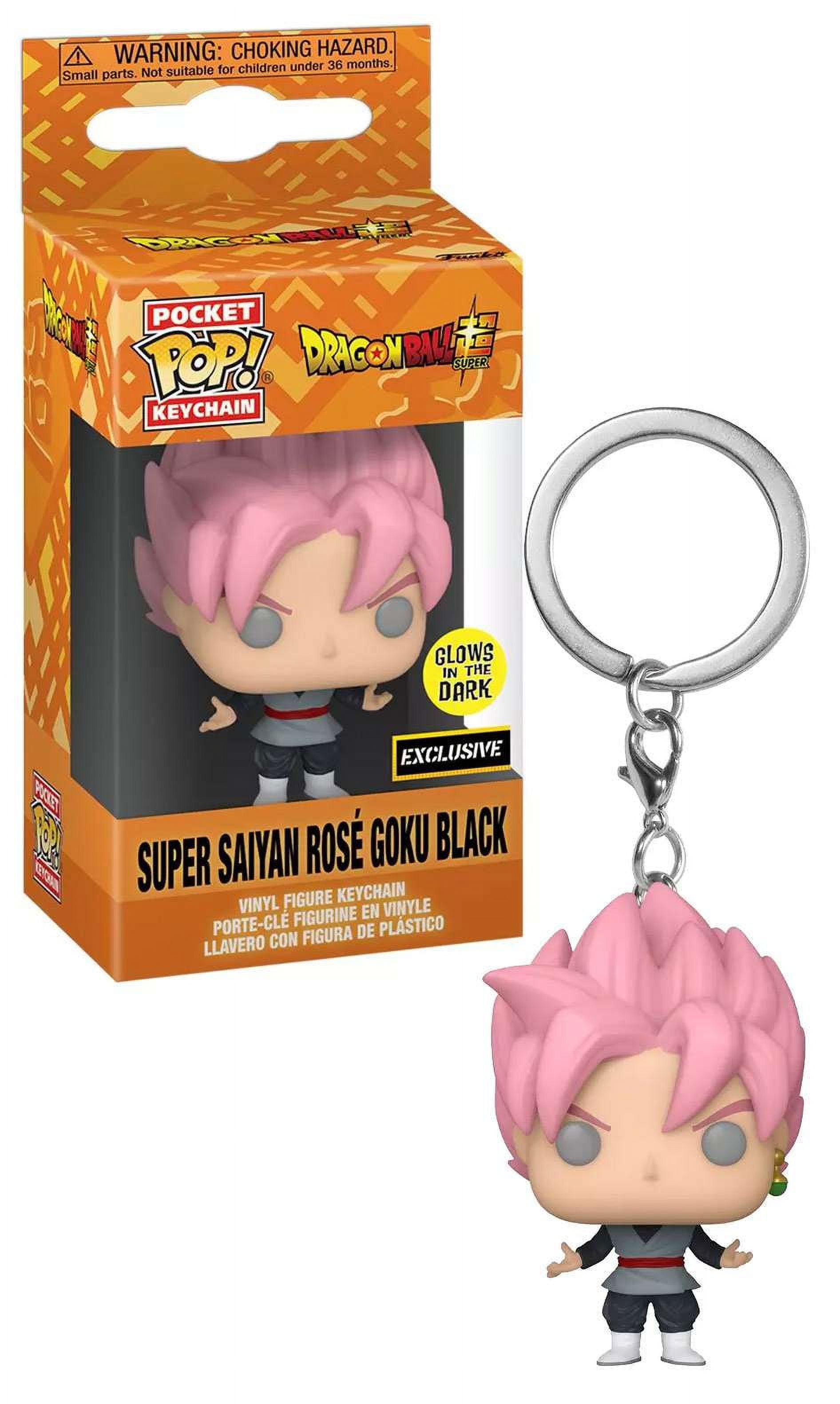Funko PoP! Keychain Dragon Ball Super Super Saiyan Goku Rose Black