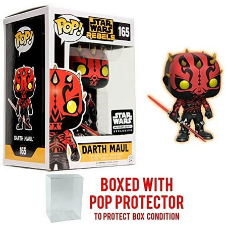 Funko PoP! Star Wars Rebels Darth Maul Smugglers Bounty Exclusive Bobblehead with Protector