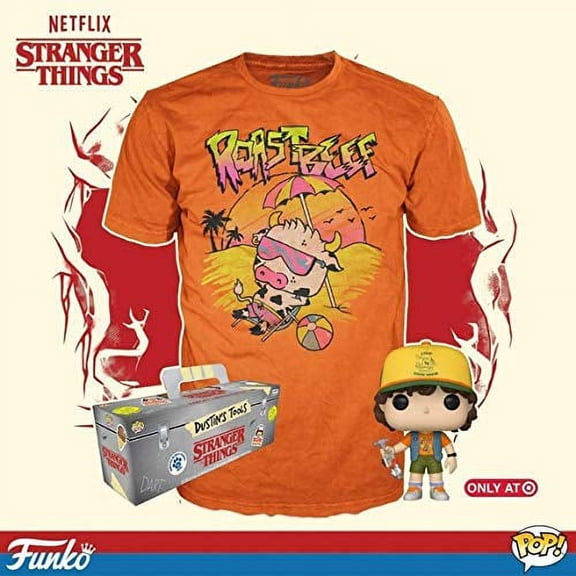 Funko PoP! Tees Stranger Things Dustin's Tools Dustin #828 (Target Exclusive)