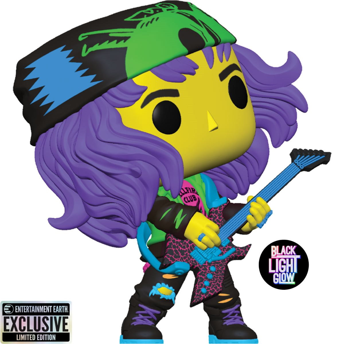 Funko Pop! Exclusive Stranger Things Eddie with Neon Deco
