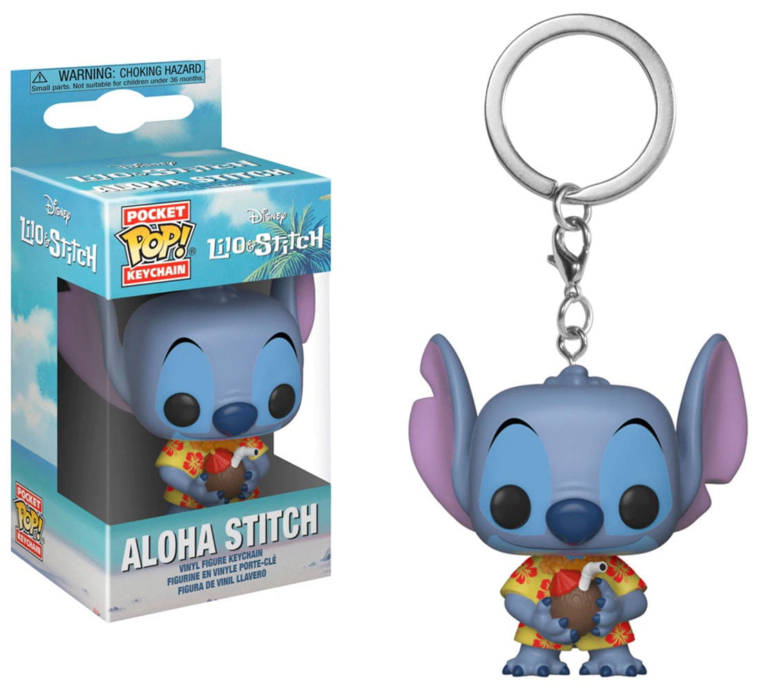 Lilo and Stitch Keychains, Ohana Keychains Aloha Keychains, 3D