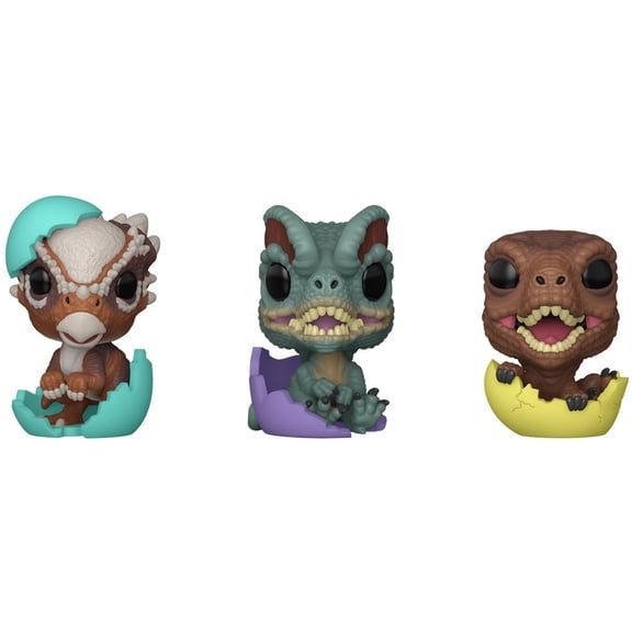 Funko Pocket POP! Egg: Jurassic World Spring, 3-Pack, Dinos