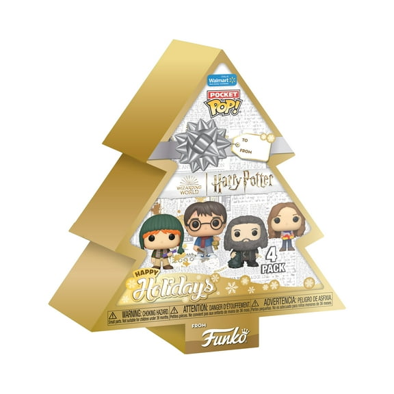 Funko Pocket POP: Harry Potter - Tree Holiday Box 4-pack Vinyl Figure