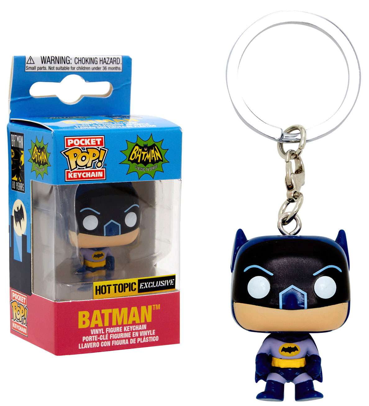 Funko Pop Keychain: DC The Batman - Batman Llavero — Distrito Max