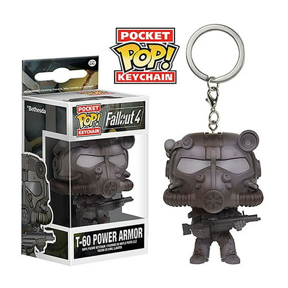 Funko Pocket POP Keychain Fallout T-60 Power Armor Vinyl Figure
