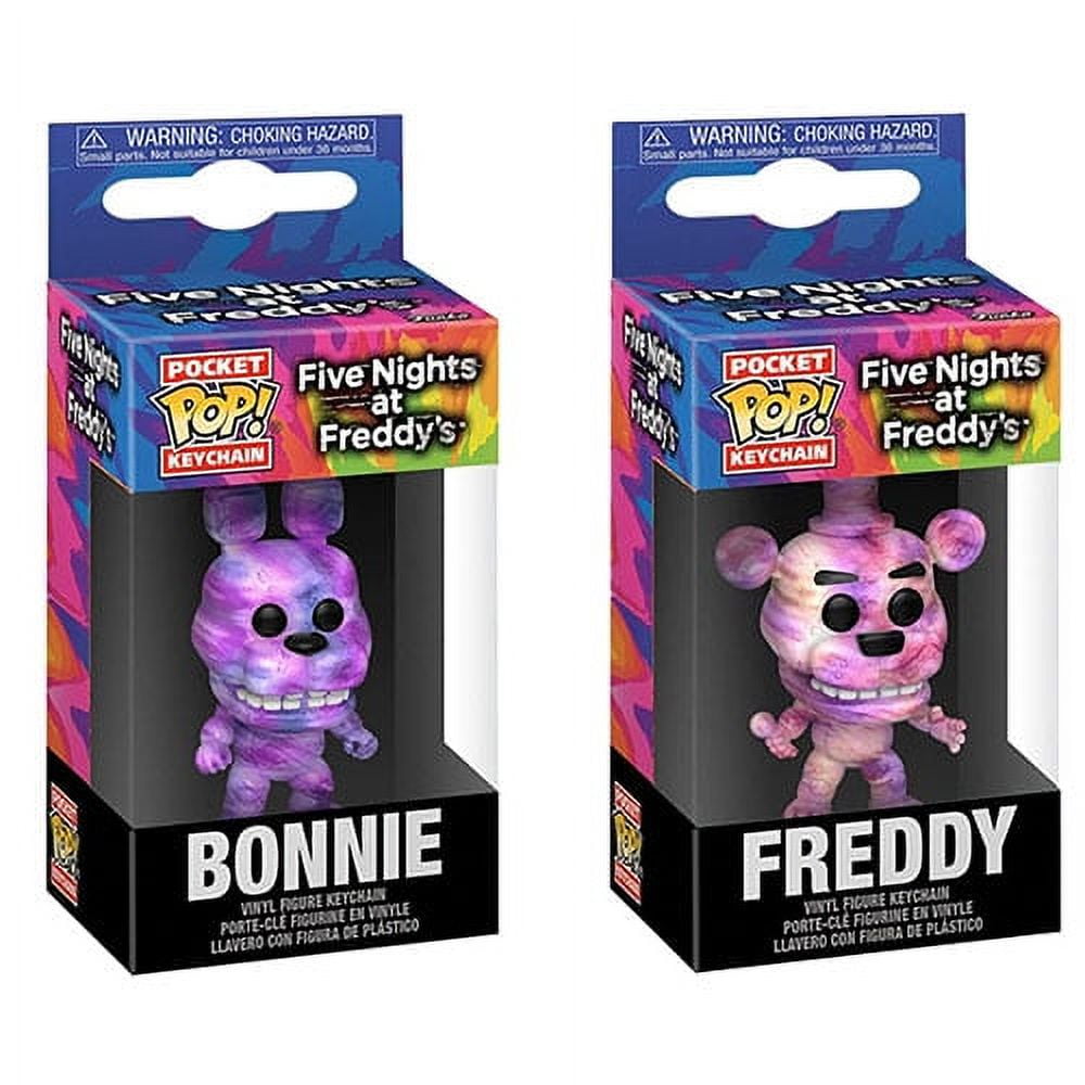 Funko Pop! Games: Five Nights at Freddy's Tie Dye Collectors Set- Bonnie,  Chica, Foxy, and Freddy 