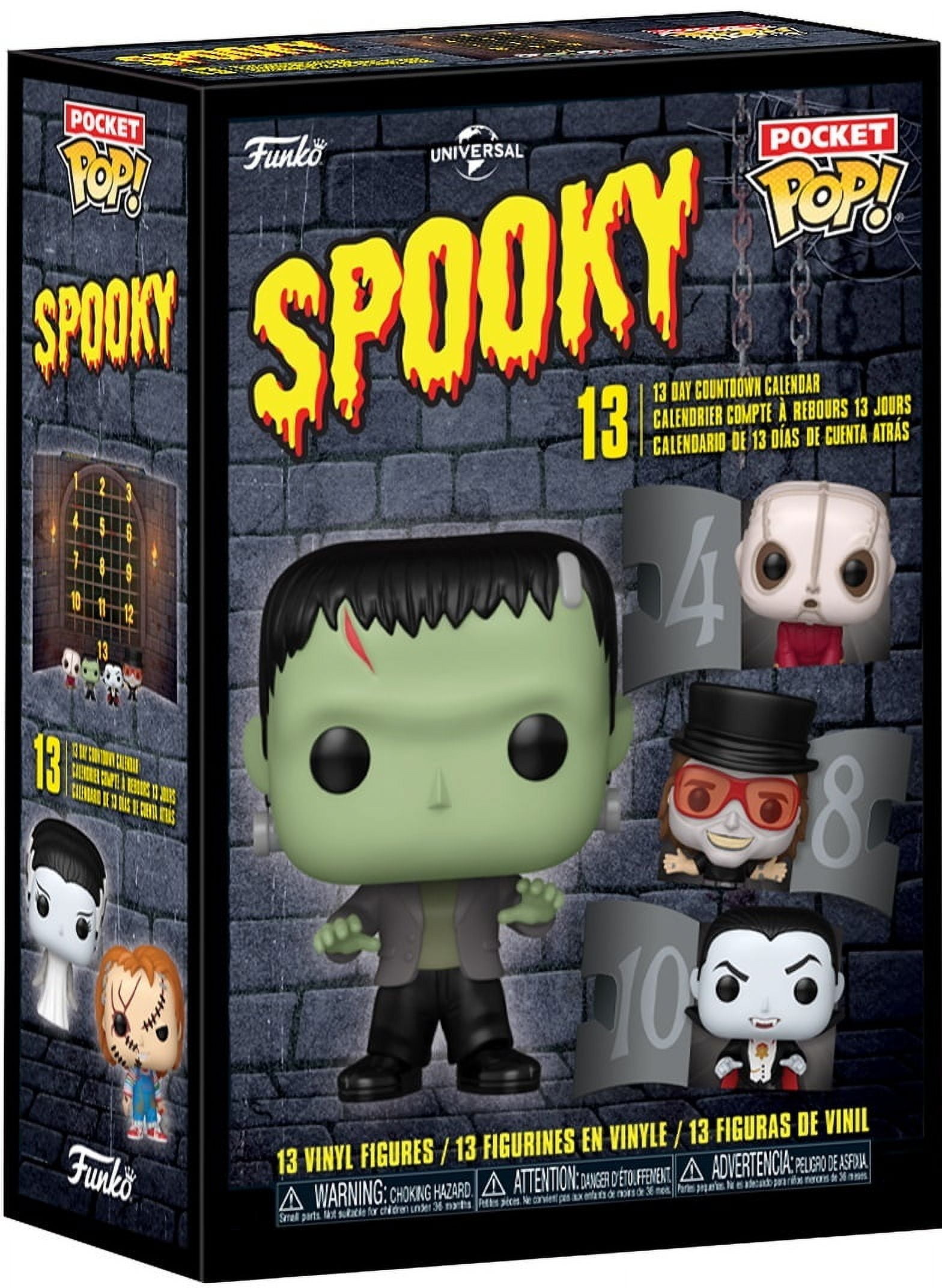 Funko Universal Monsters Pocket POP! 13-day Spooky Countdown Vinyl