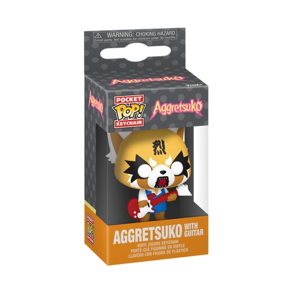 Funko Pocket Pop! Anime Aggretsuko with Guitar Keychain