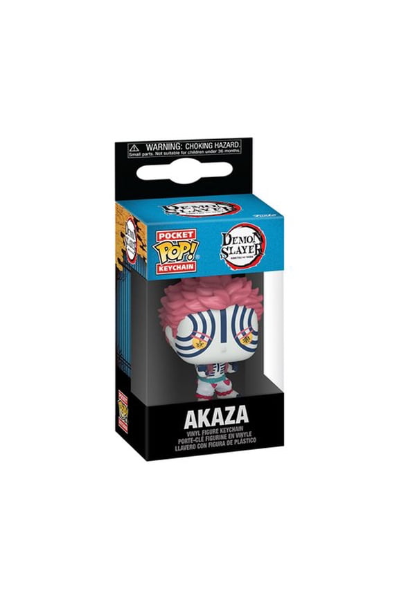 Pocket Pop! Demon Slayer Akaza Keychain