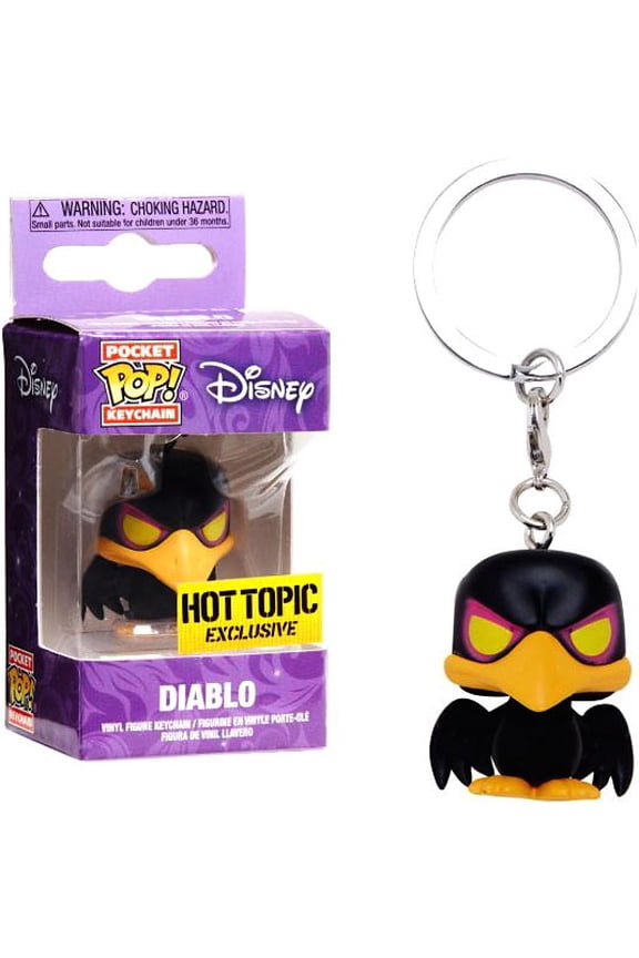 Pocket Pop! Disney's Sleeping Beauty Diablo Vinyl Figure Keychain 2018 NEW