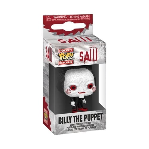 Funko Pocket Pop! Horror Keychain Saw Billy the Puppet Mini Figure