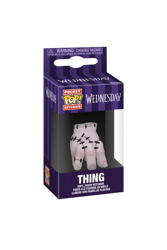 Pop! Keychain: The Addams Family - Thing Vinyl Figure