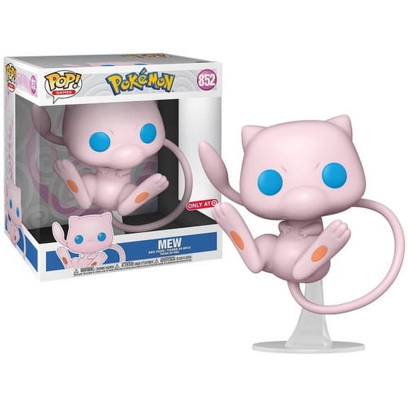 Funko Pop! Games Pokemon #852 Mew (Supersized) Target Exclusive