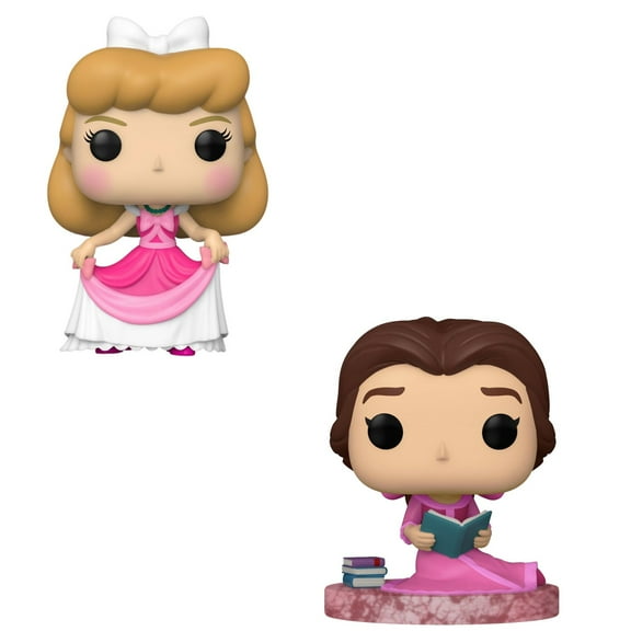 Funko Pop! 2 Pack Disney - Cinderella #738 & Belle #1021