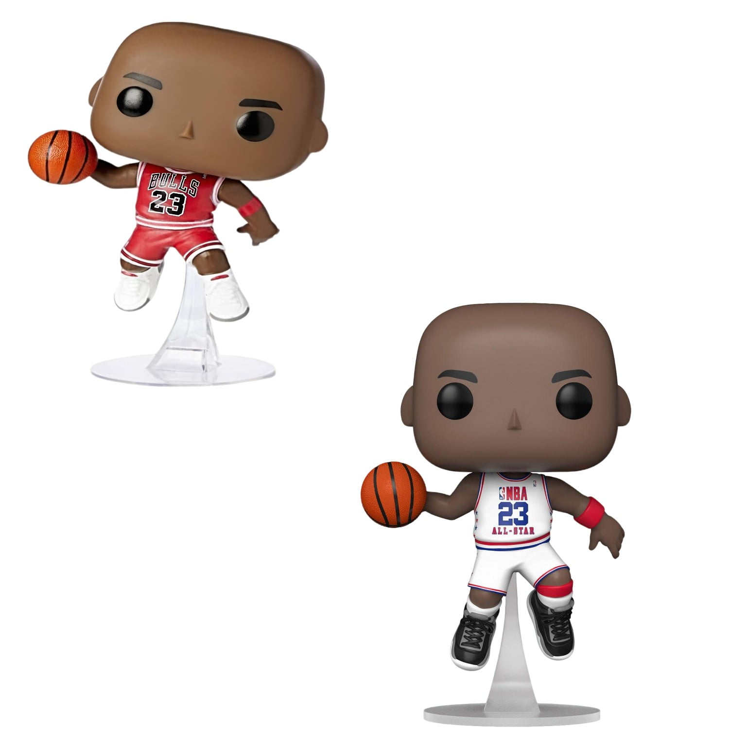 Funko Pop! 2 Pack Michael Jordan - Chicago Bulls #54 & NBA All Stars ...
