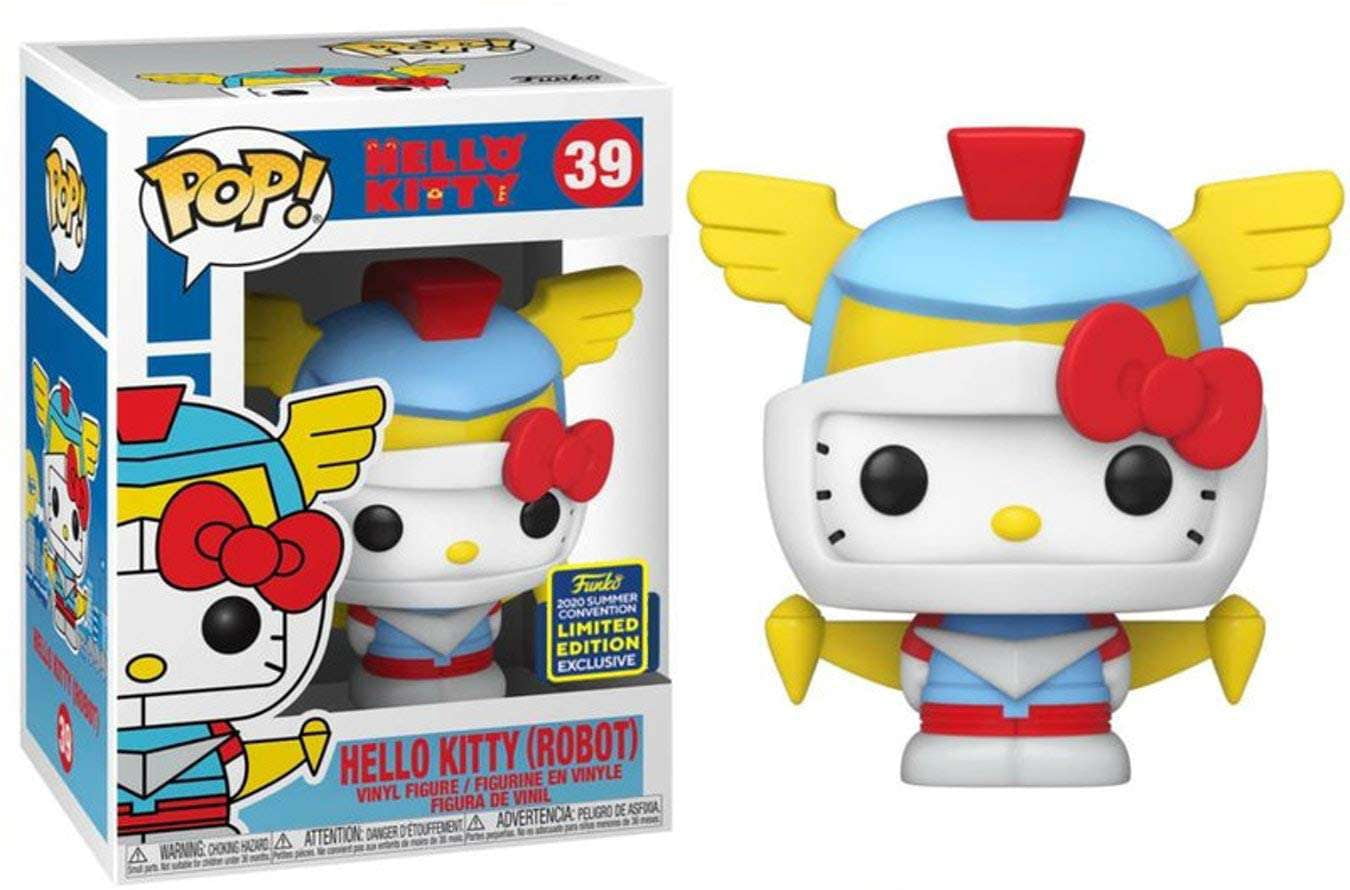 Funko Pop 39 Hello Kitty Robot 2020 Summer Convention Figure NRFB