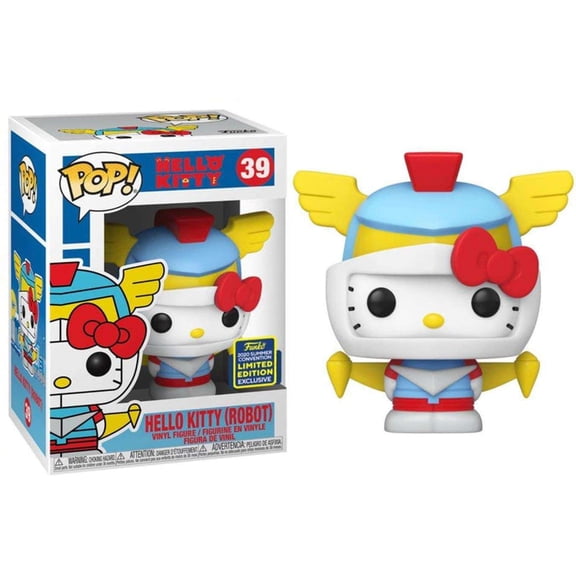 Funko Pop 39 Hello Kitty Robot 2020 Summer Convention Figure NRFB