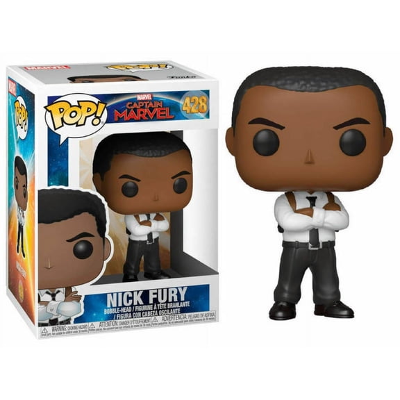 Funko Pop - 428 Marvel: Captain Marvel - Nick Fury Vinyl Figure