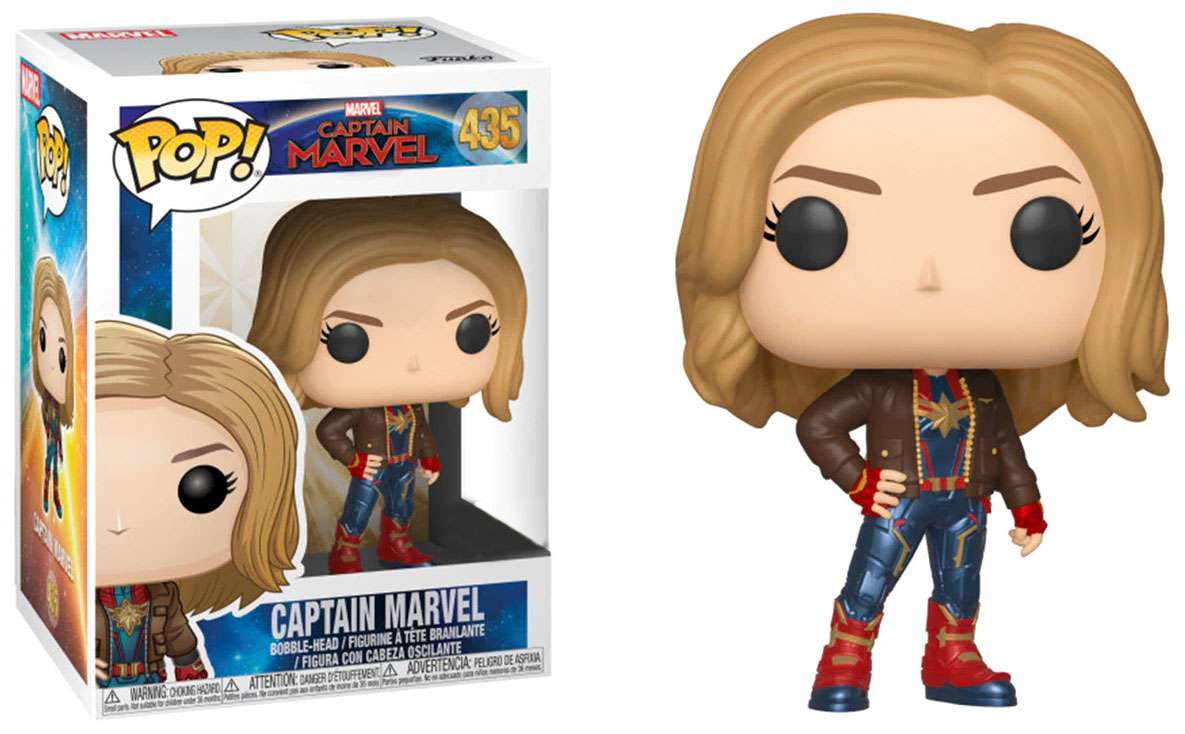 Funko Pop! Collectibles Captain Marvel #435 Vinyl Figure, Hot